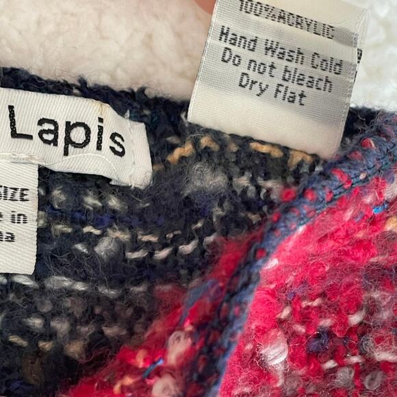 Lapis Boho Fringe Shawl Wrap  fall Ombre Cozy Scarf one size - Picture 8 of 9